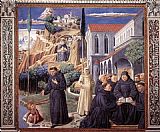 Scenes from the Life of St Francis (Scene 12, south wall) by Benozzo di Lese di Sandro Gozzoli
